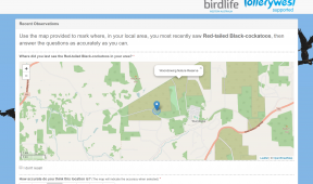 Black-Cockatoo Community Wisdom Survey Map